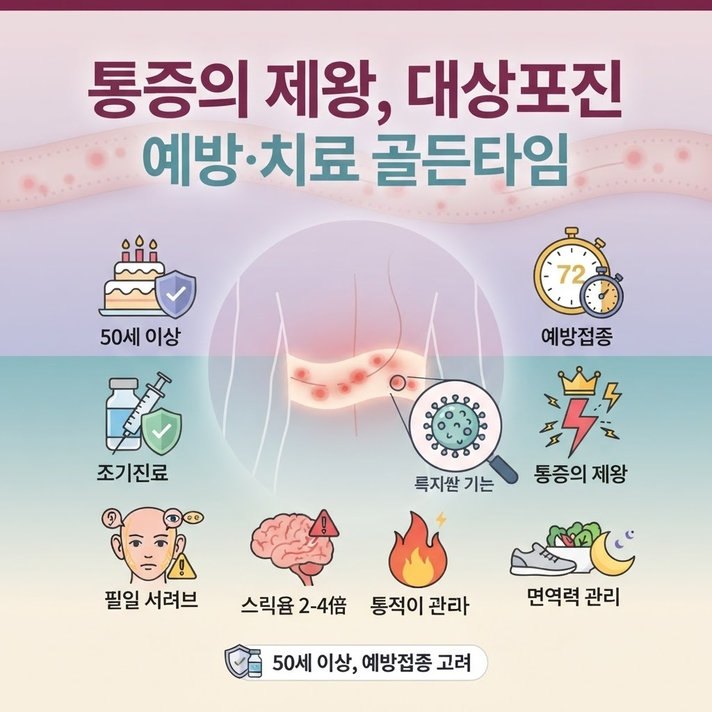 통증의 제왕 &lsquo;대상포진&rsquo; 예방과 치료
