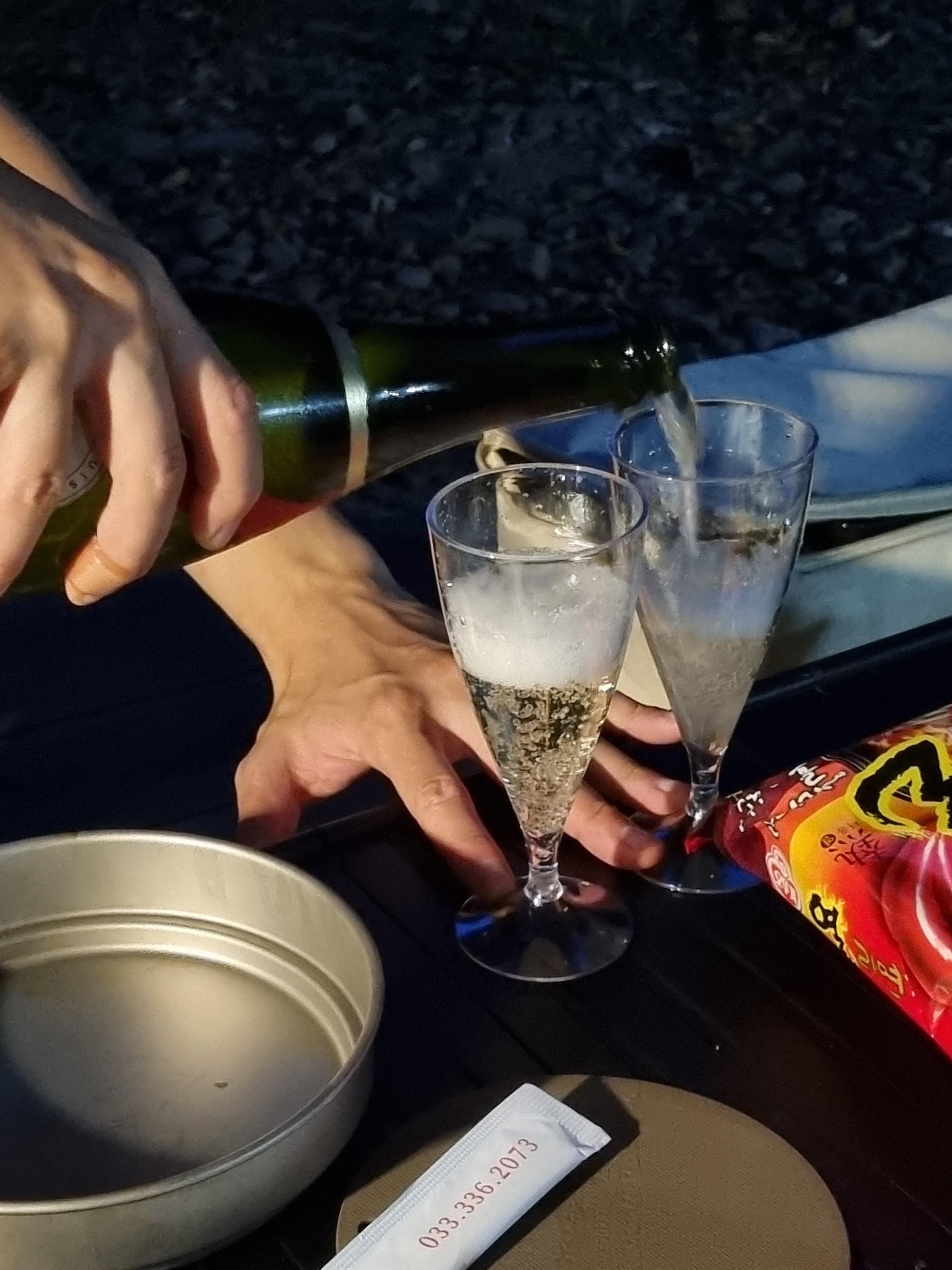 송어회 와인 페어링