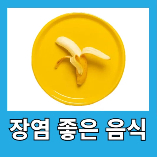 장염 회복에 좋은 음식