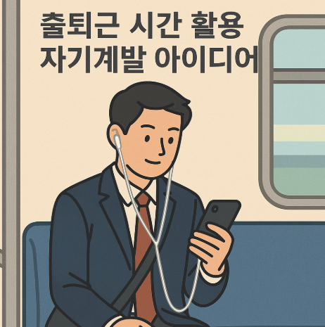 출퇴근 시간을 헛되이 보내지 않는 자기계발 활용 전략