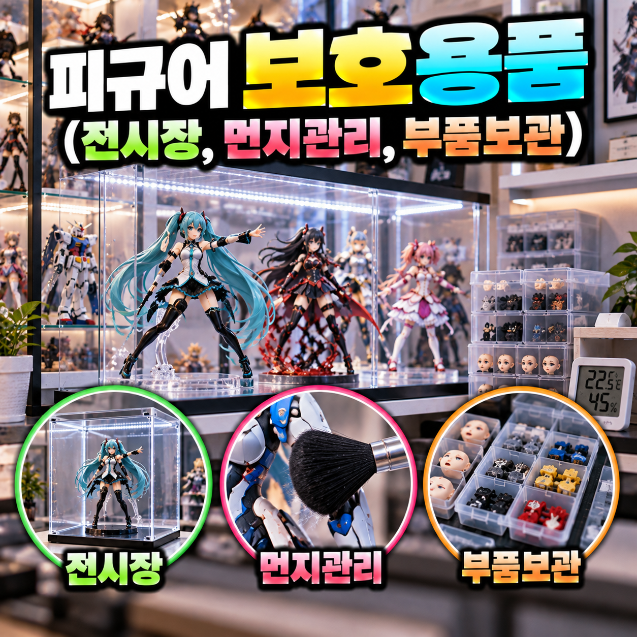 피규어 보호용품