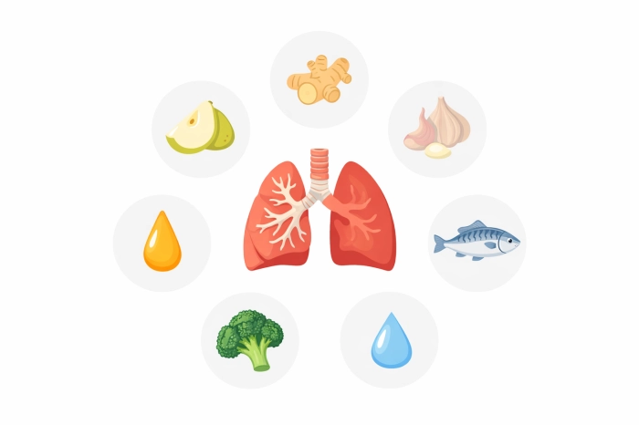 기관지에 좋은 음식