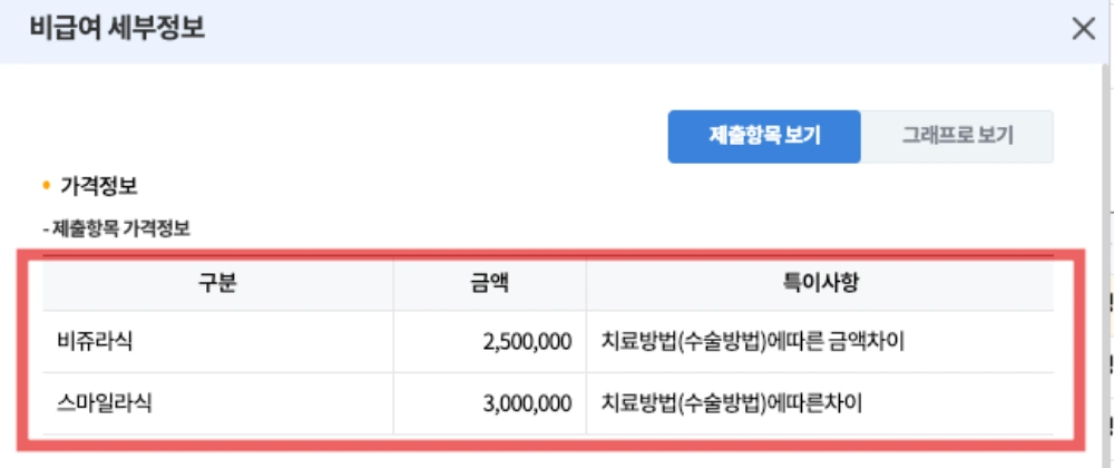 라식 비용