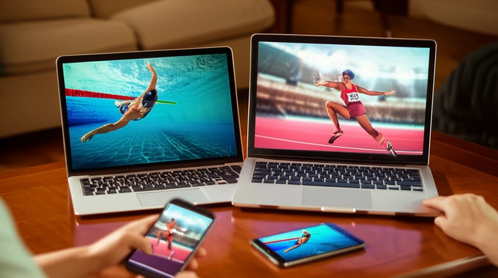 동계올림픽 실시간 스트리밍과 고화질 ..