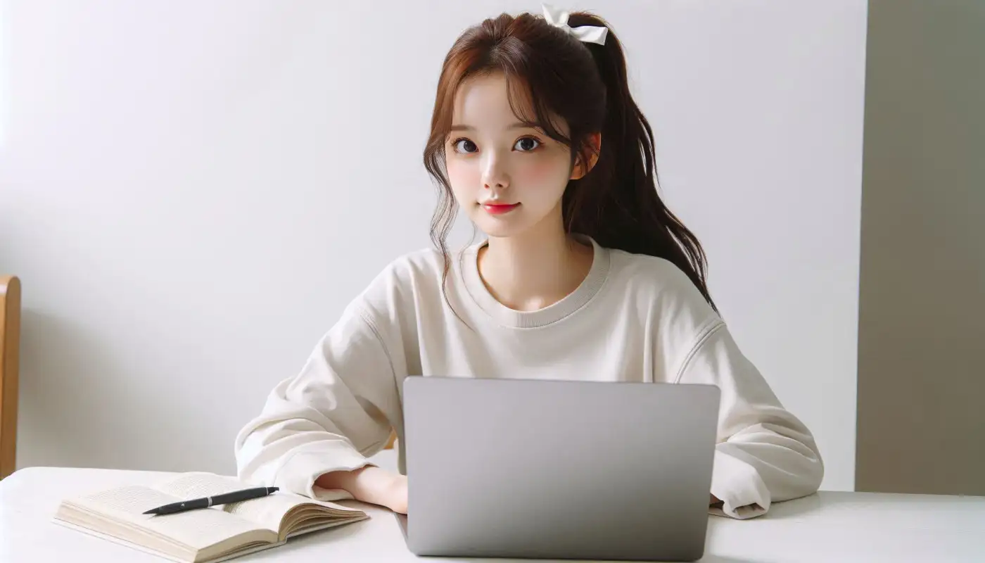 업비트-출금주소를-만들고-가상자산-관리하는-여성의-모습