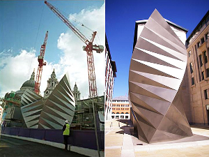 Vent,파터노스터 광장 런던, 영국