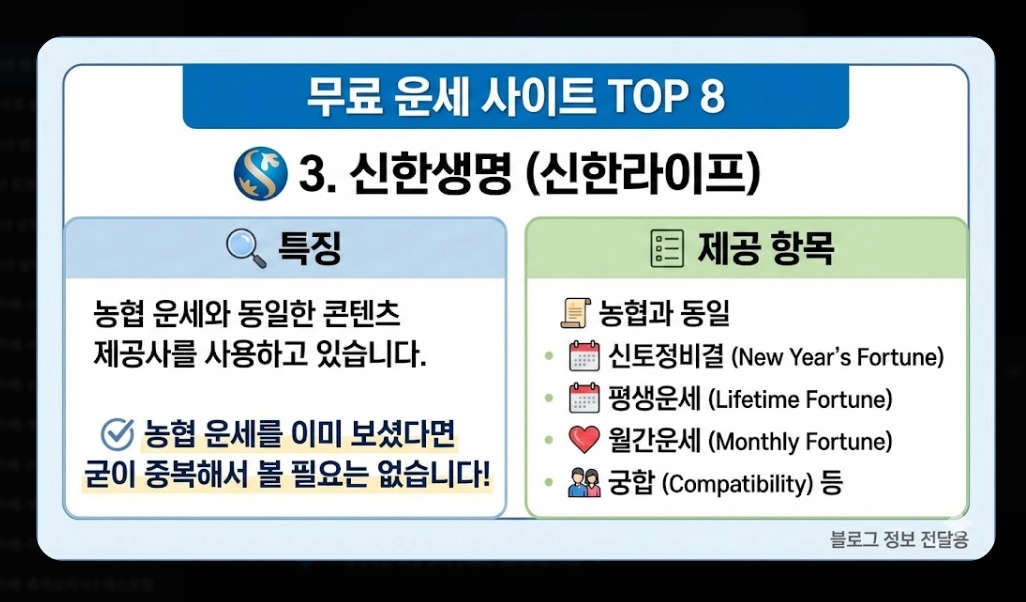 2026년 병오년 운세 무료 확인 방법 총정리