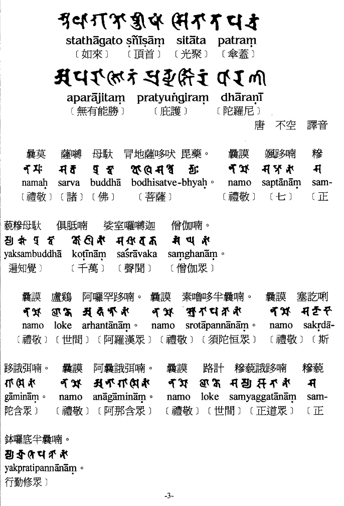 능엄신주 원문과 그 독송법을 쉽게 익히는 기도 안내_2