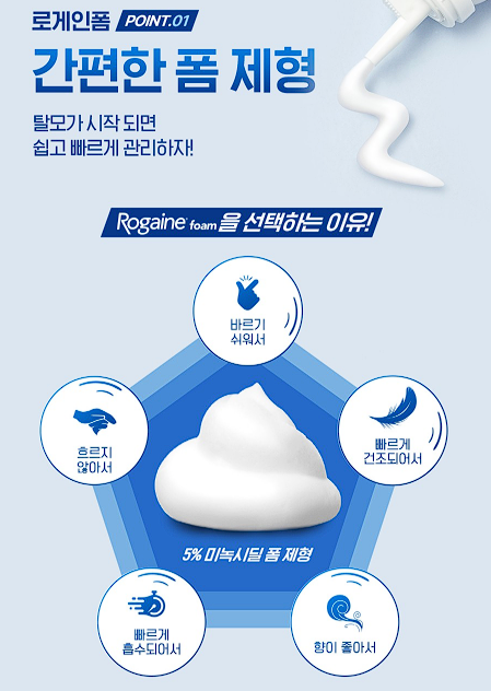 로게인폼 가격 후기