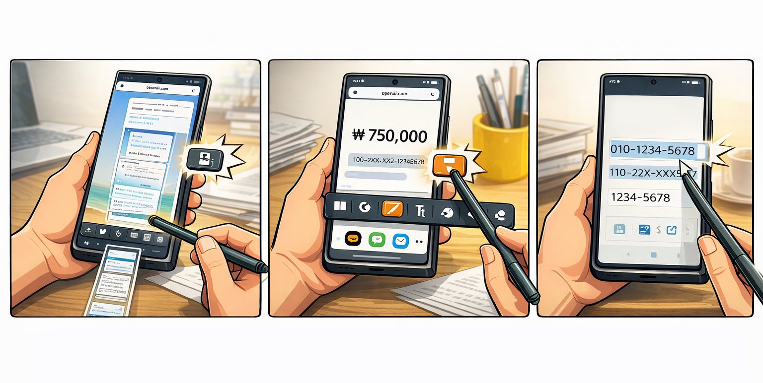 갤럭시 노트부터 갤럭시 S 울트라까지 S펜 변화 요약 이미지