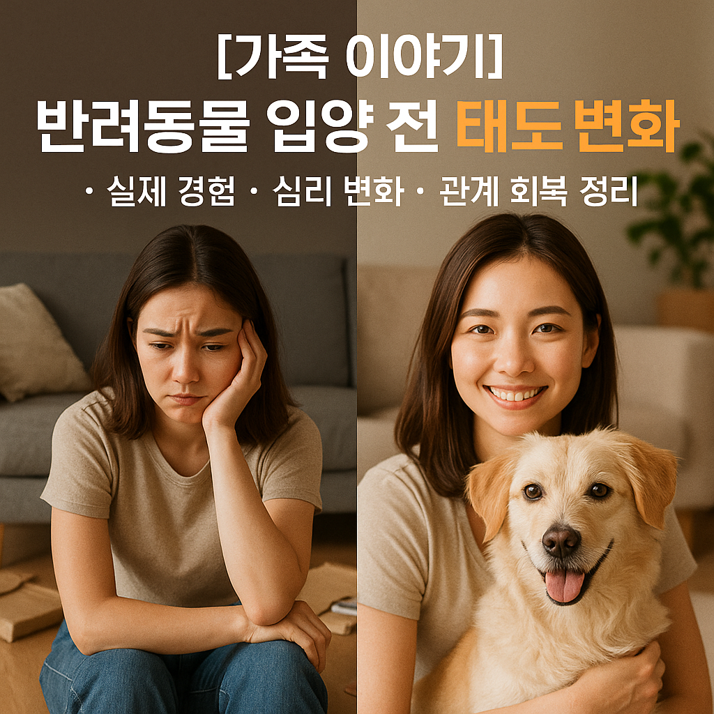 [가족 이야기] 입양 전후 태도 변화 ｜ 실제 경험·심리 변화·관계 회복 정리