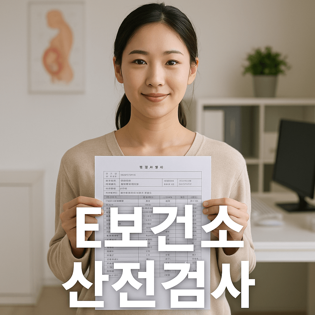 E보건소 산전검사