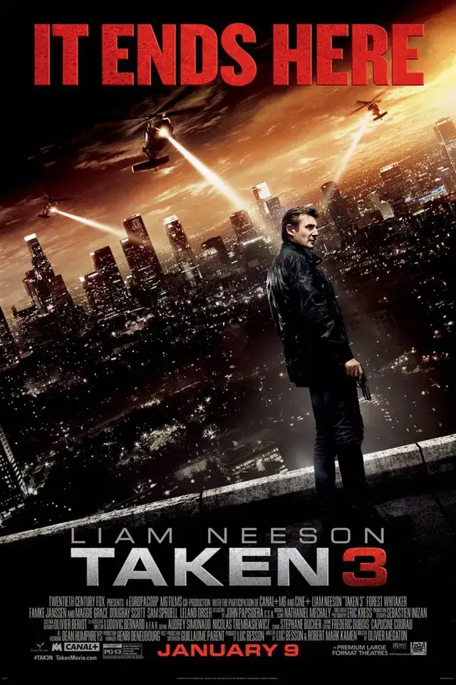 테이큰 3 - 누명을 쓴 아버지의 추적