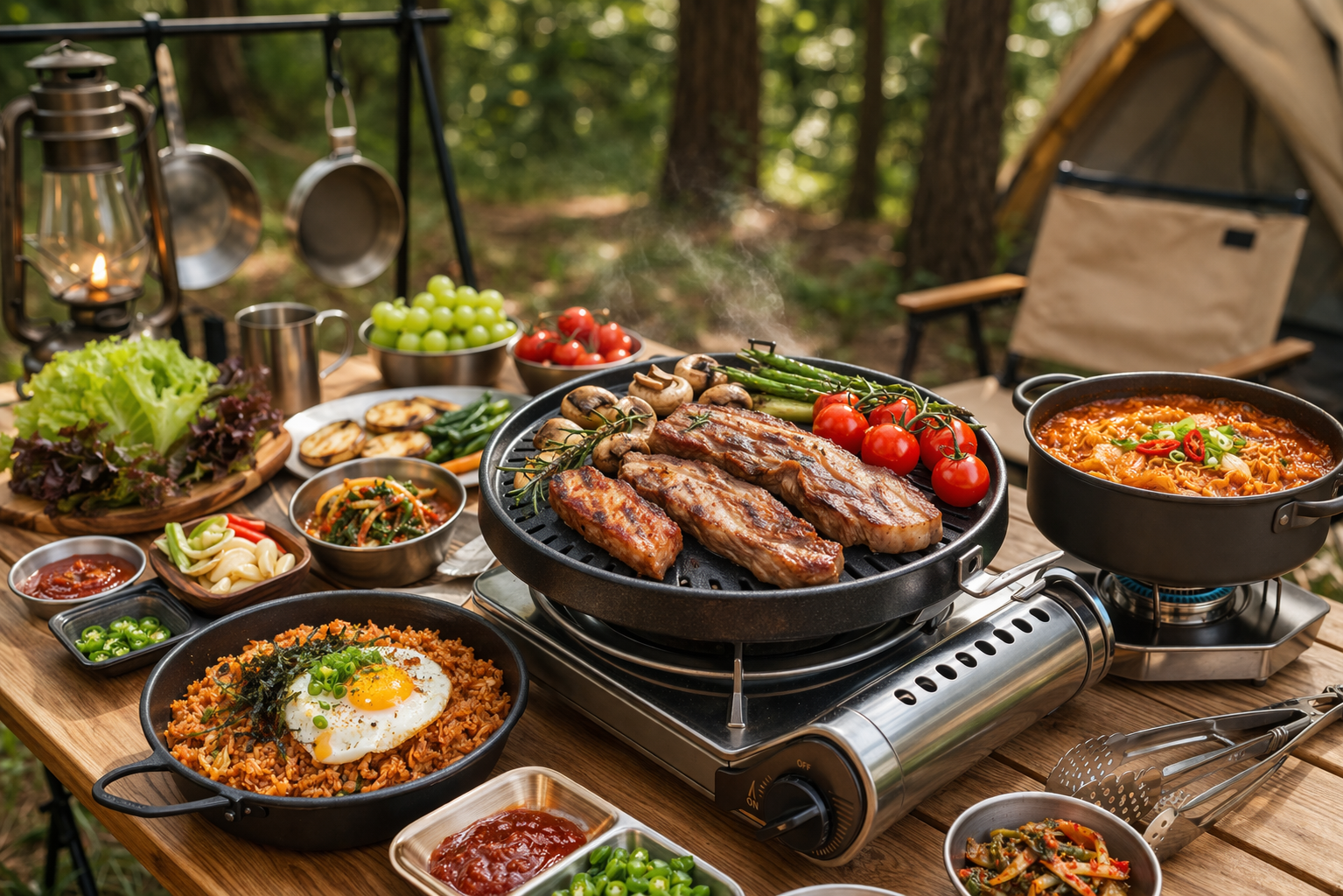 간단한 캠핑 요리 레시피 BEST 총정리입니다 (초보도 실패 없는 캠핑 음식 가이드)