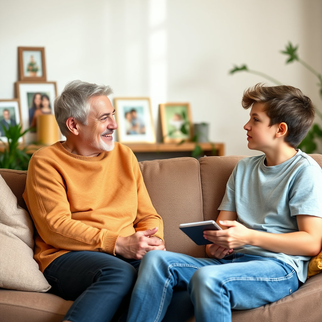 사춘기아이와 대화