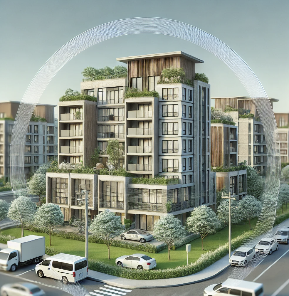 장기 임대 주택 건물