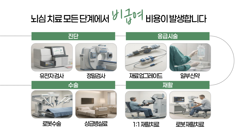 뇌심치료비