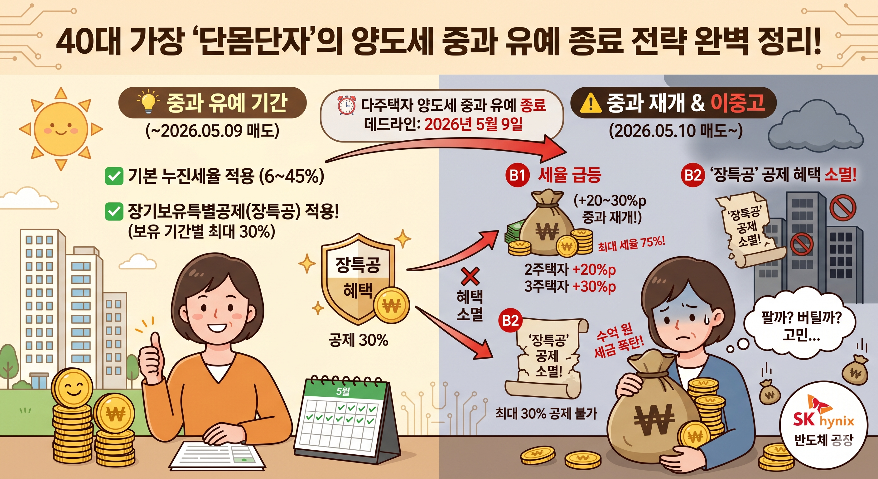 양도세 중과 유예 종료의 본질적인 의미