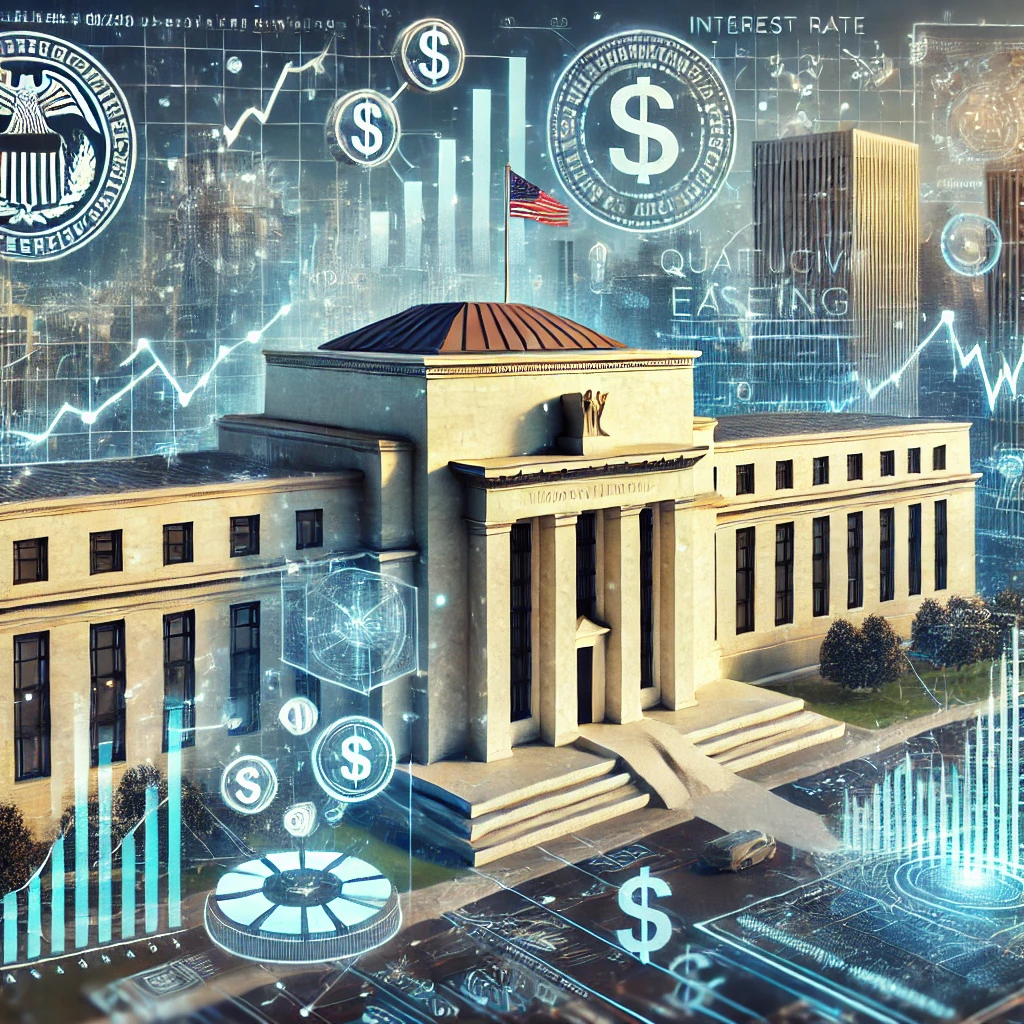 양적완화 시나리오와 관련된 이미지