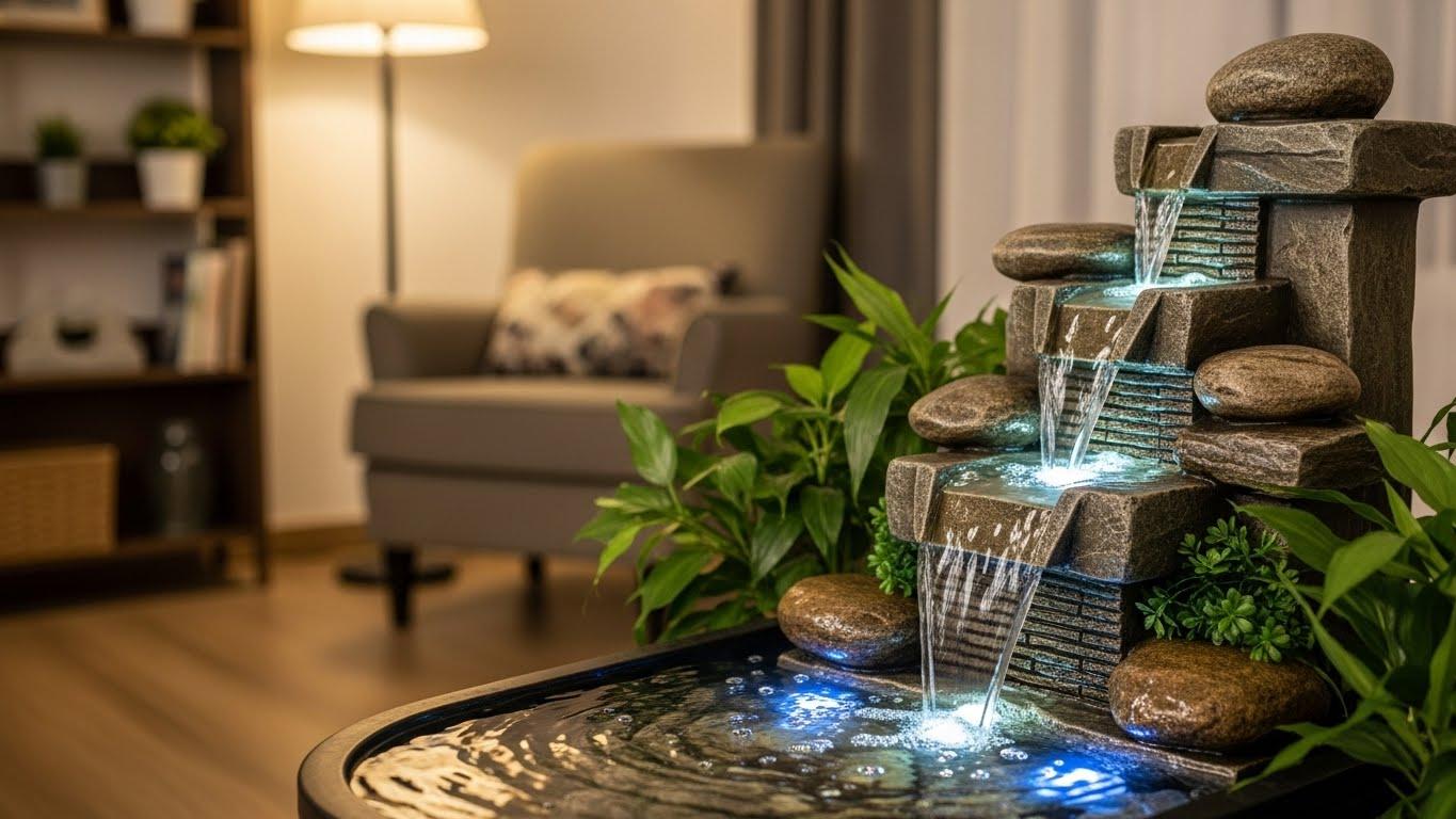 실내 인테리어 분수대