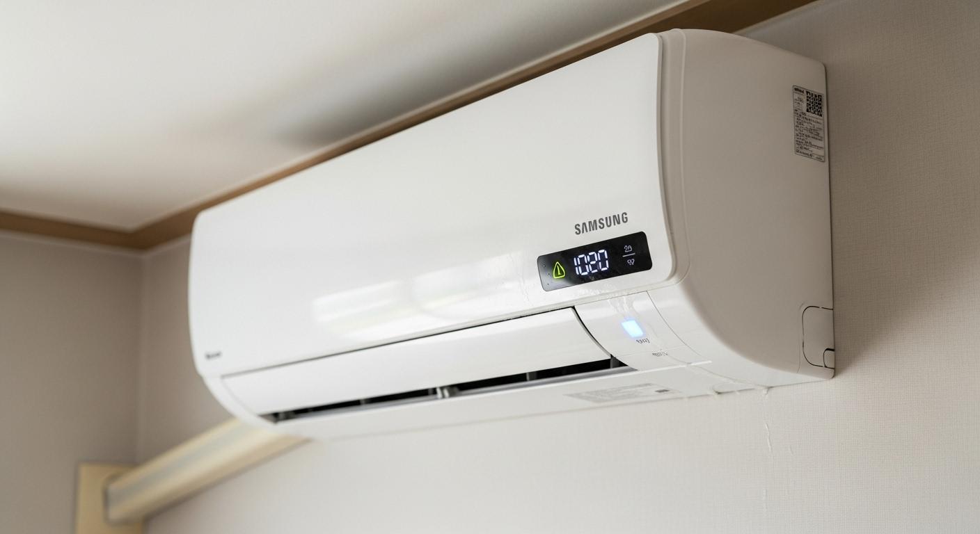 삼성 벽걸이 에어컨 고장증상