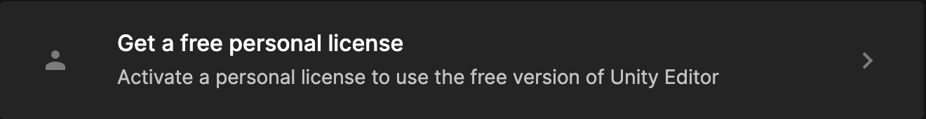 getting a free license button