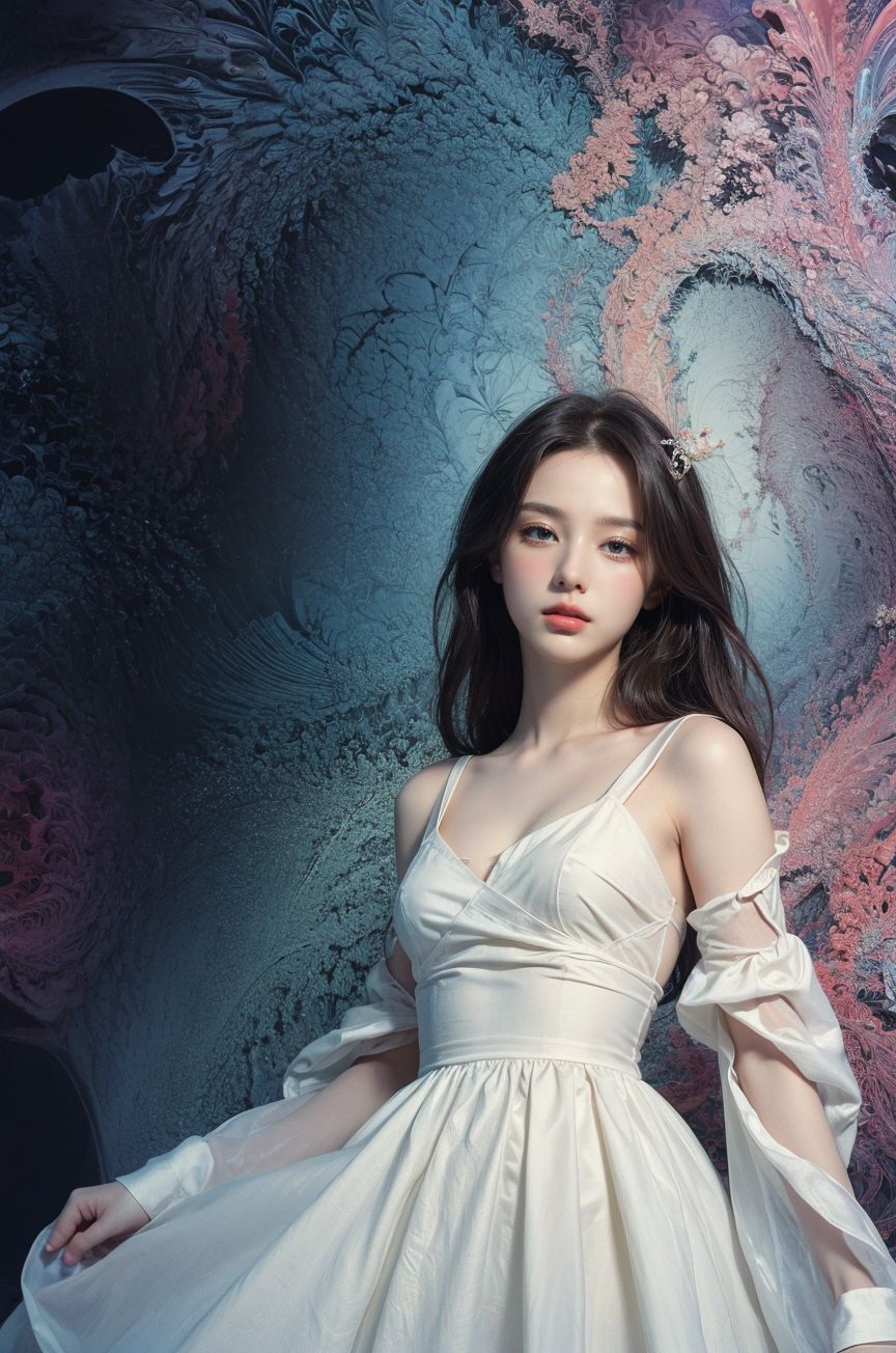 기분을 표현한 AI 그림