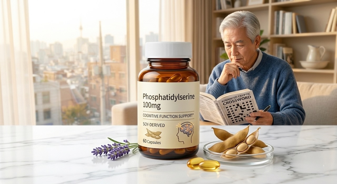 포스파티딜세린 시니어 뇌 영양제라고 불리는 이 성분 정말 효과 있을까?