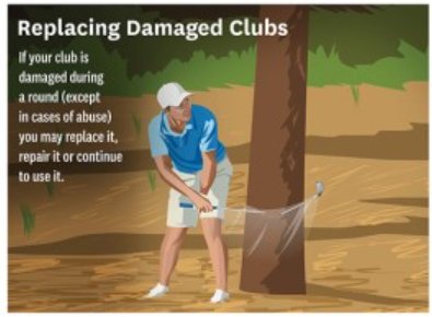 2023 손상된 골프클럽에 관한 개정