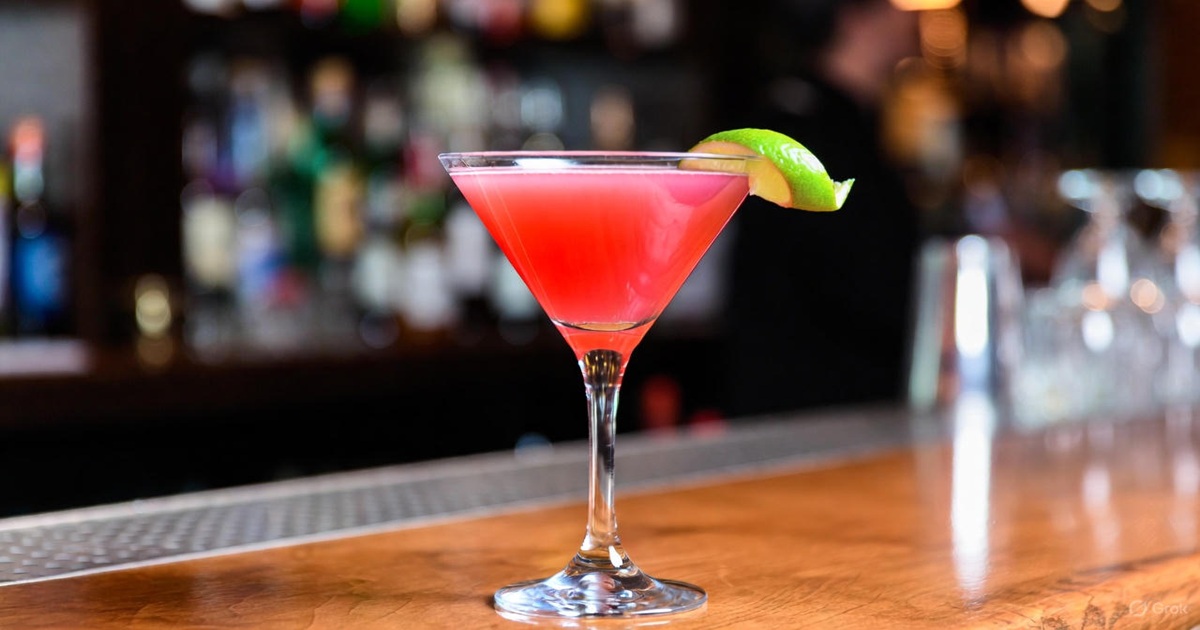 코스모폴리탄 황금 레시피 & 유래 및 완벽한 안주 추천