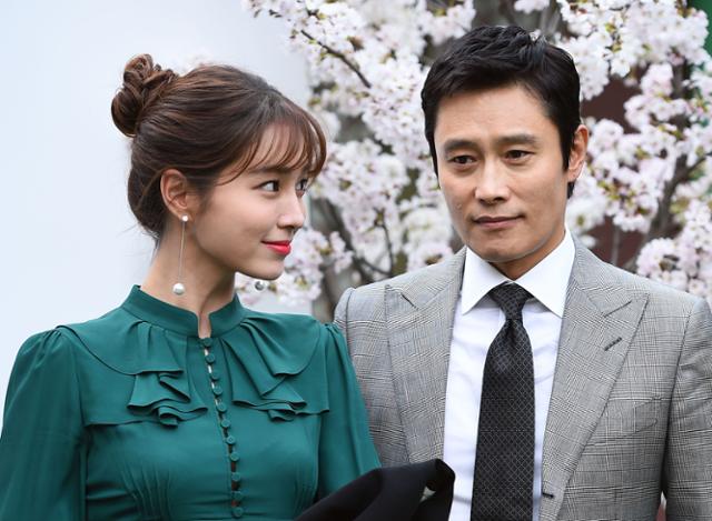 이병헌 이민정 부부