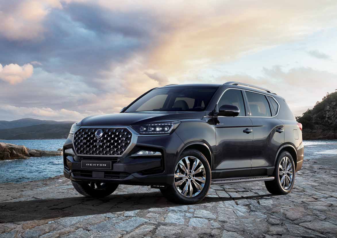 KGM 렉스턴 중고차 가격 시세표