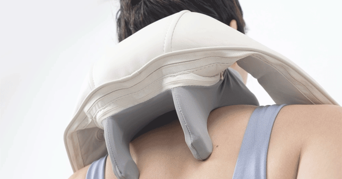 스파알 포터블 목 어깨 마사지기 효과