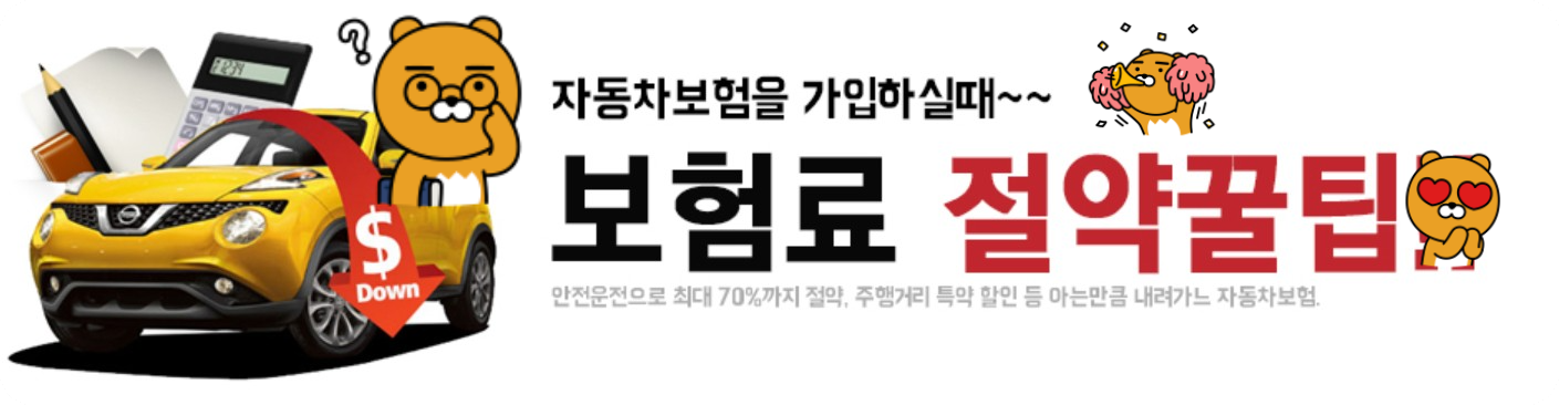 자동차 보험 줄이기