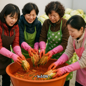 김장김치 40kg 양념 비율