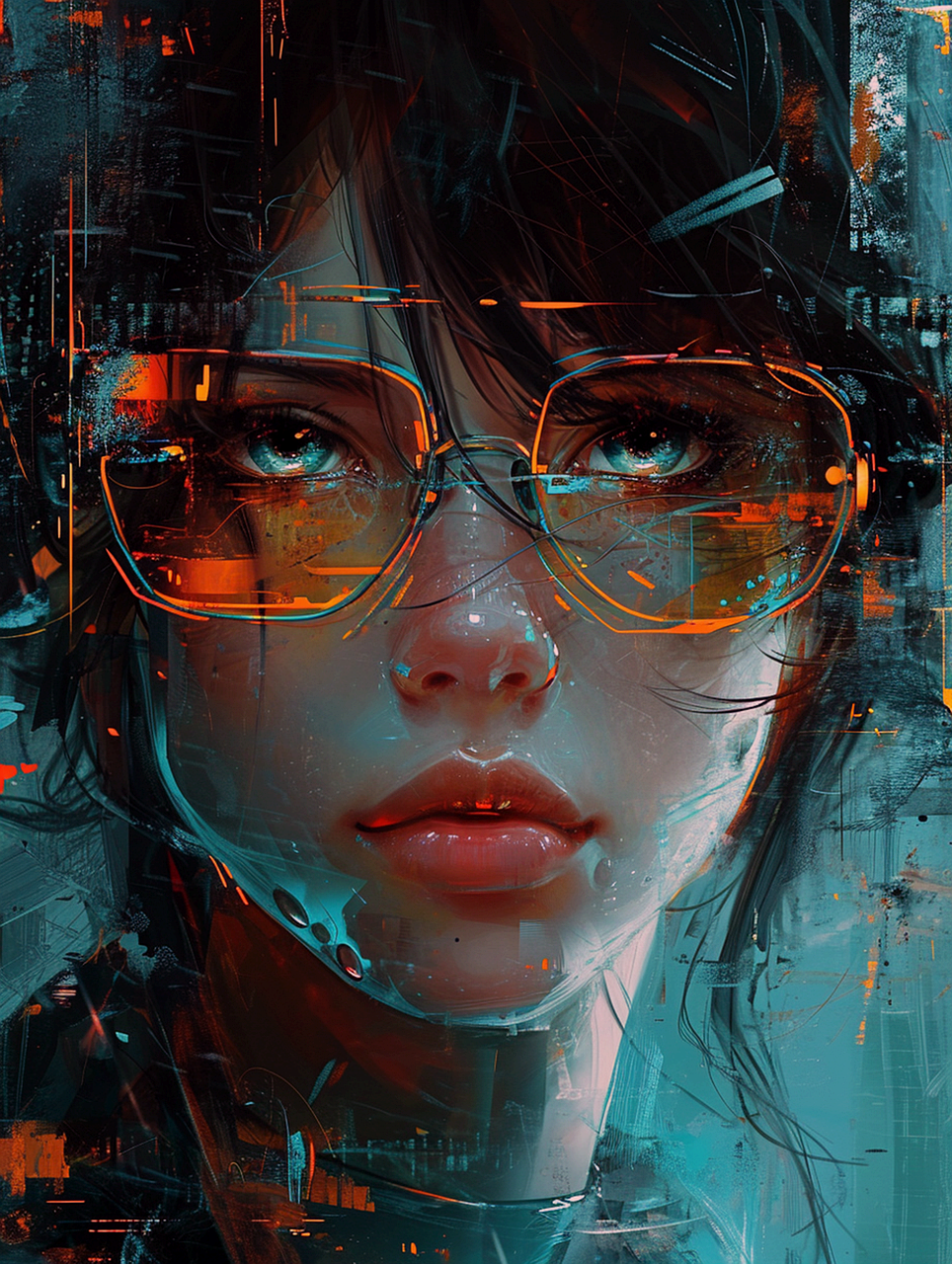 컬러 렌즈와 도수 렌즈를 함께 쓰는 방법