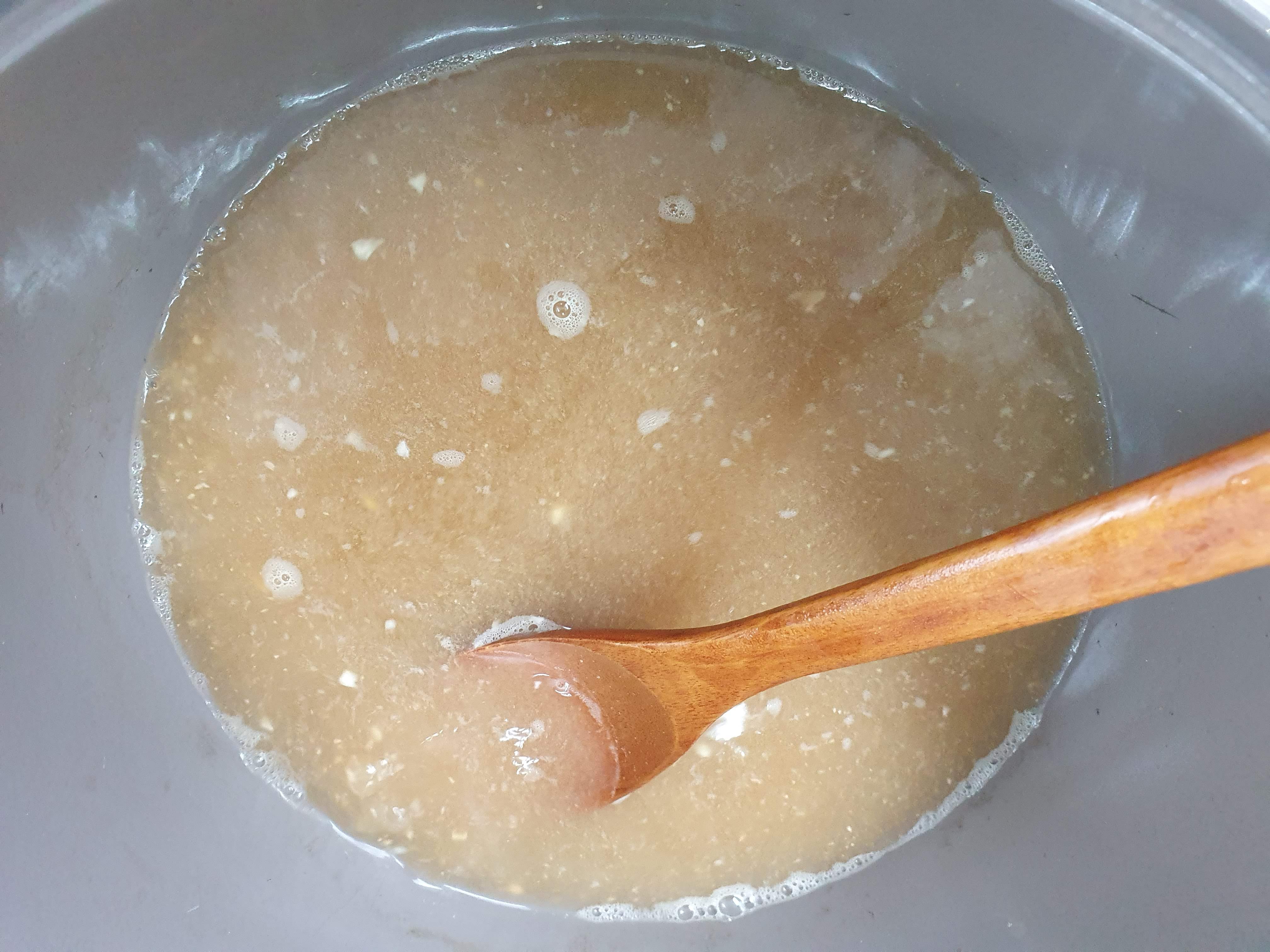 얼갈이배추된장국