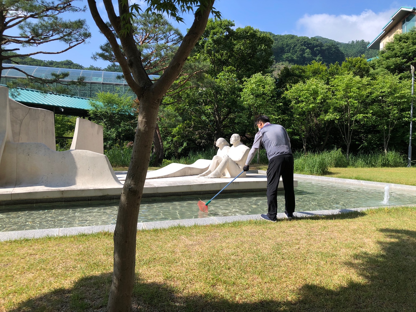 곤지암리조트-분수