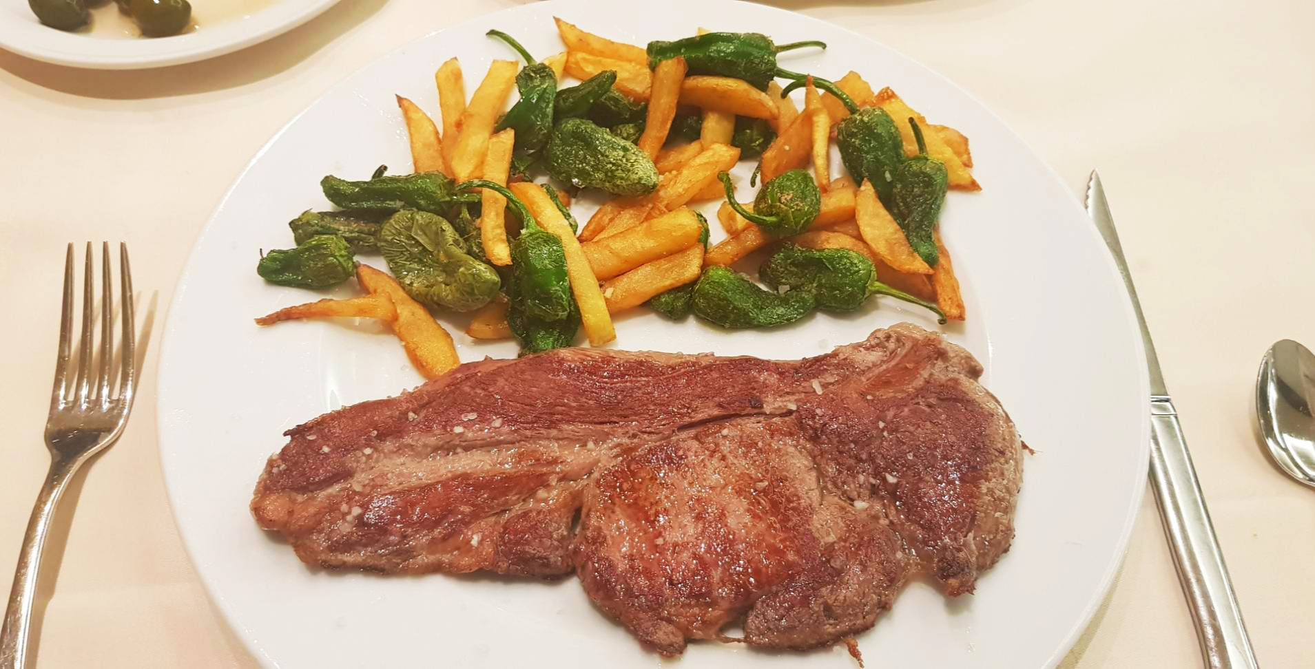 스페인 마드리드 Casa Adriano 스테이크