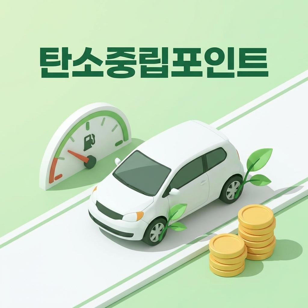 탄소중립포인트 자동차 - 운전만 줄여도 10만 원!
