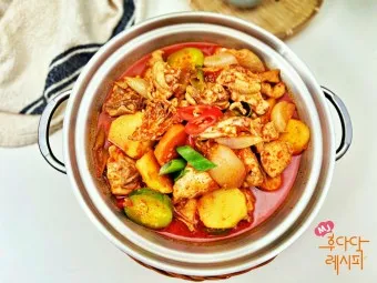 닭볶음탕 황금레시피 맛있게 만드는 법_5