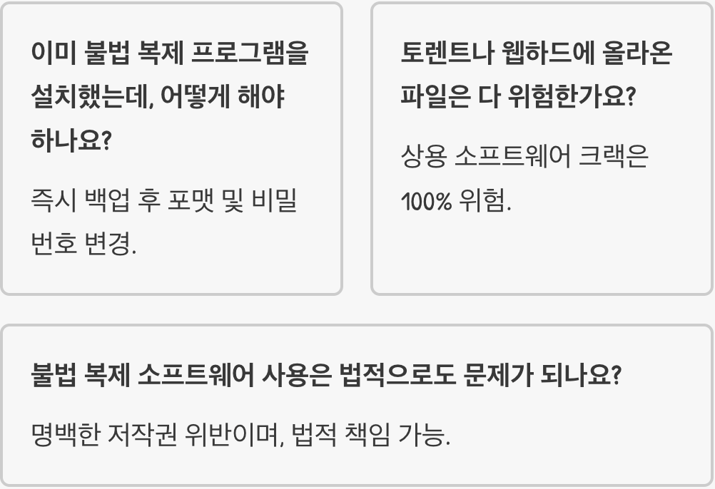 소프트웨어 불법 복제(크랙)&amp;#44; 악성코드를 심는 가장 쉬운 방법