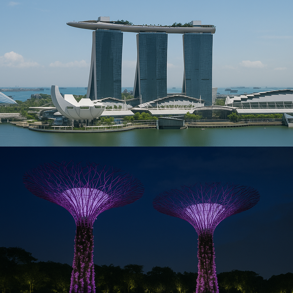 싱가포르 자유여행] 마리나 베이 샌즈 &amp; 가든스 바이 더 베이, 하루 만에 마스터! (체크인/쇼 시간/경비 총정리)