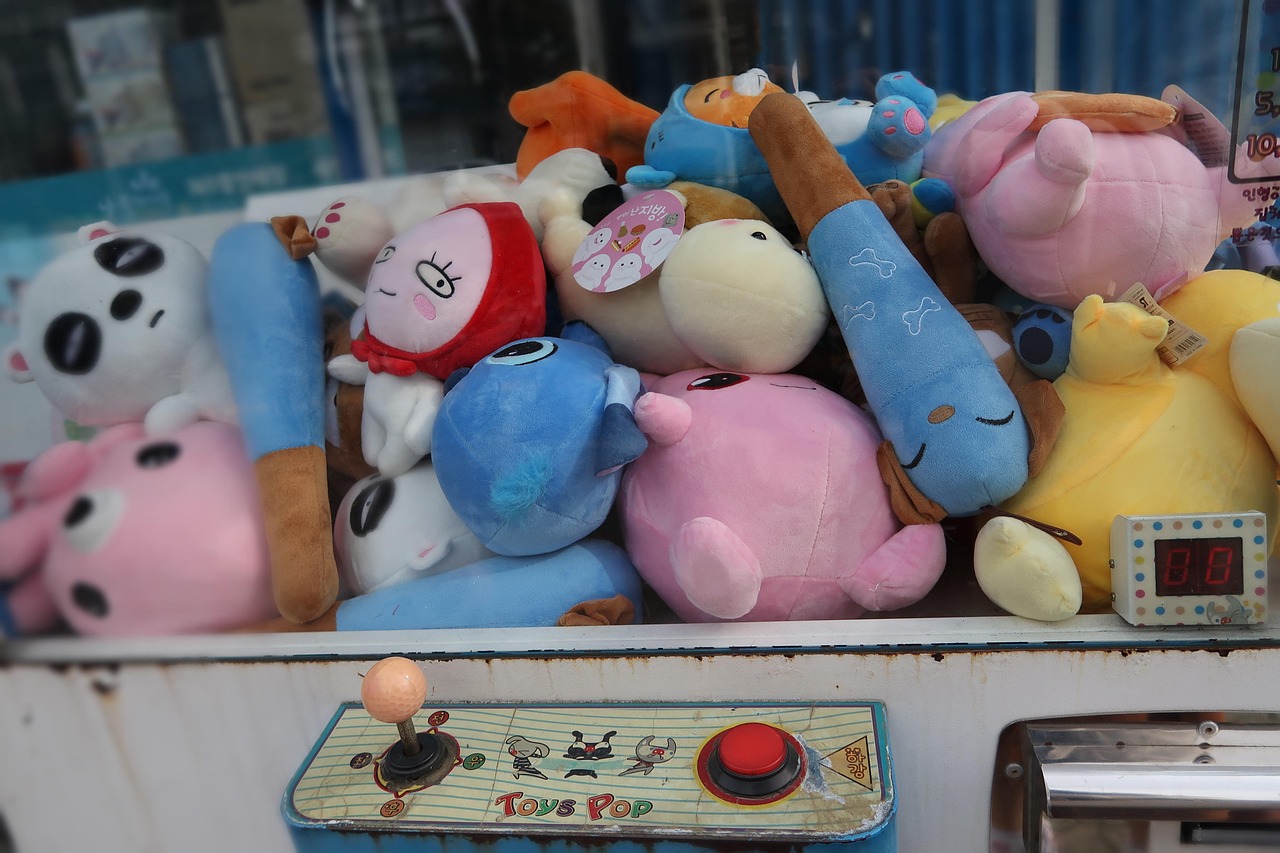 일본 인형뽑기 기계 종류