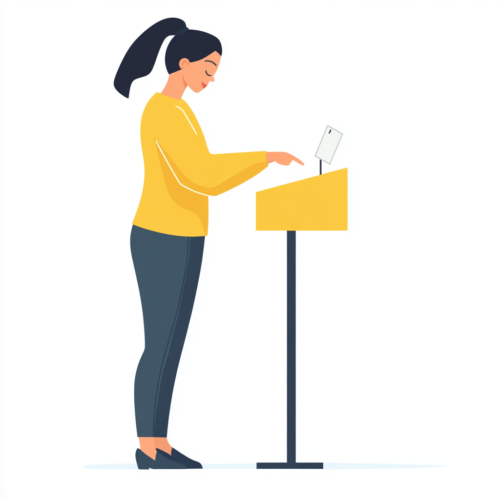 자신의 주민등록상 주소지와 동일한 선거구 내의 사전투표소에서 투표