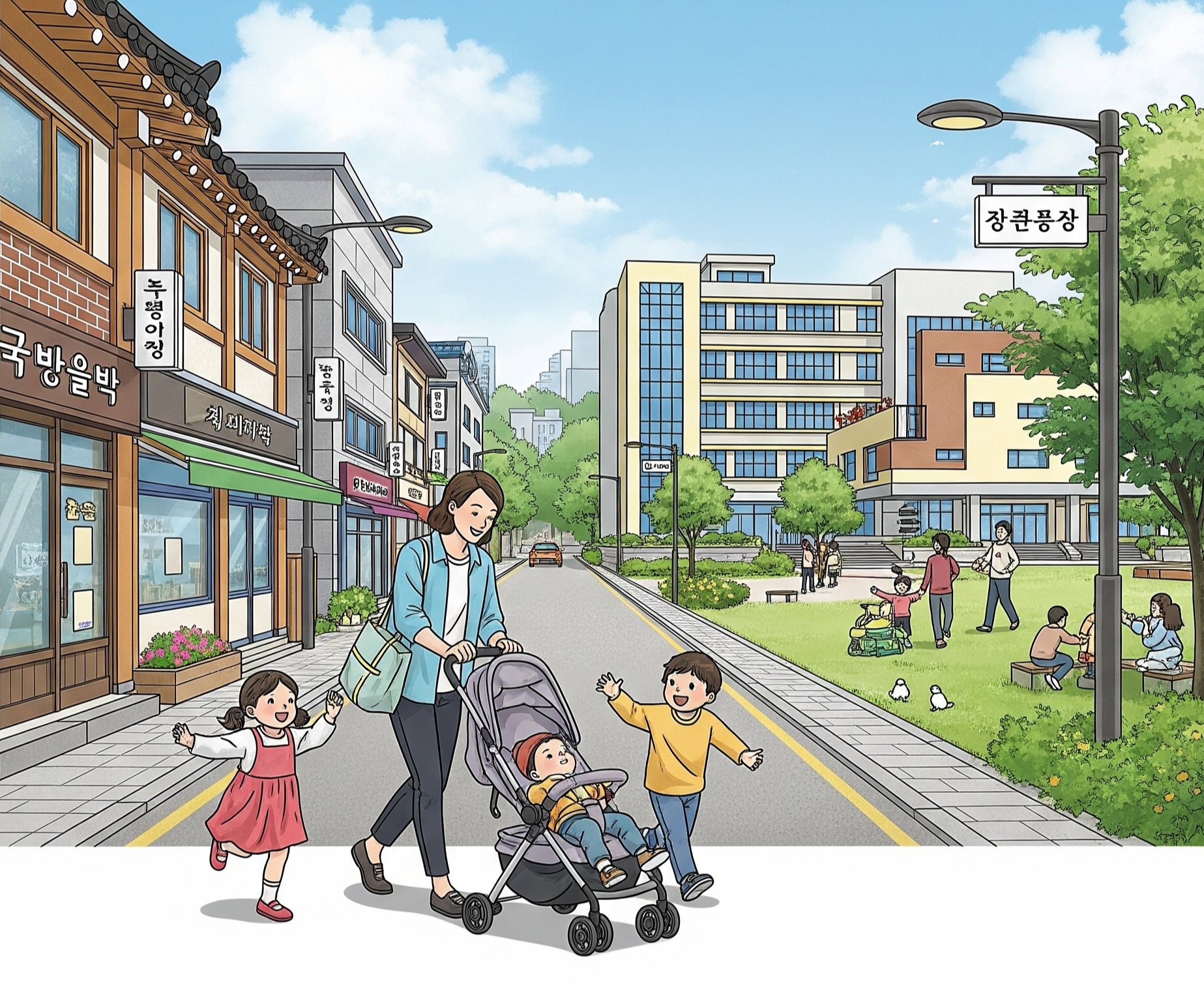 아이 키우기 좋은 동네를 고를 때 체크해야 할 부분 참조 이미지