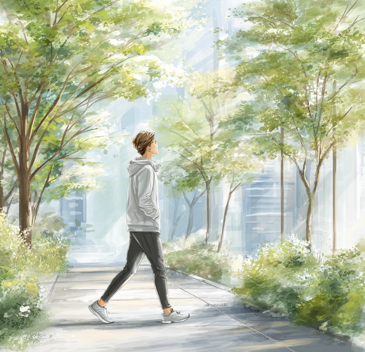 걷기가 생각보다 훨씬 좋은 운동인 이유 - 달리기보다 나은 점