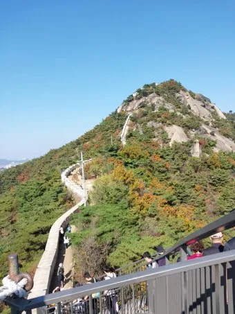 인왕산 등산코스 둘레길 숲속쉼터 기차바위 지도_2