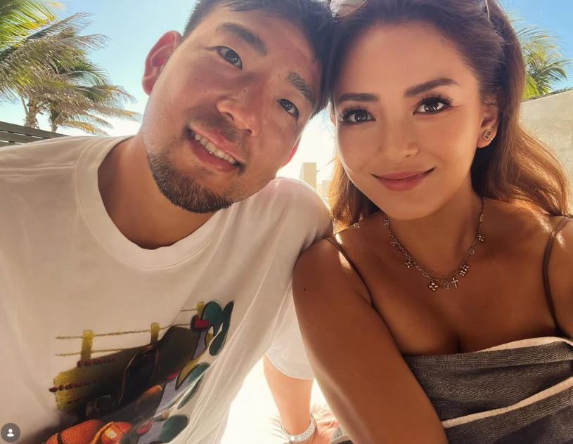 기쿠치 유세이와 아내