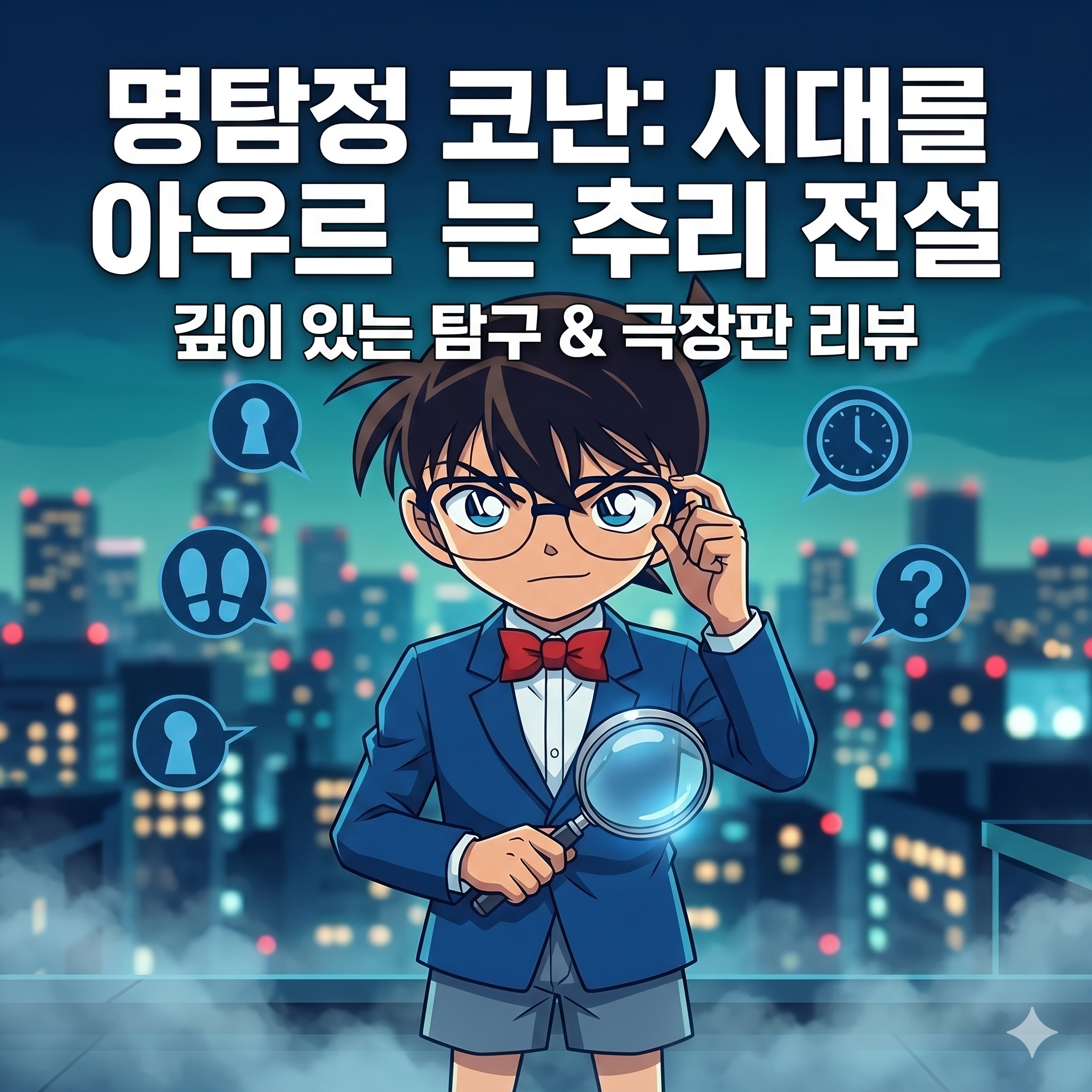 명탐정 코난: 시대를 아우르는 추리 애니메이션의 전설과 매력